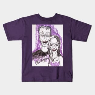 The Munsters Herman Munster and Lily Kids T-Shirt